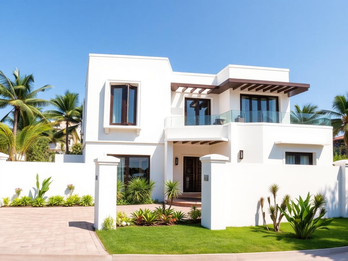 Completed dream home
