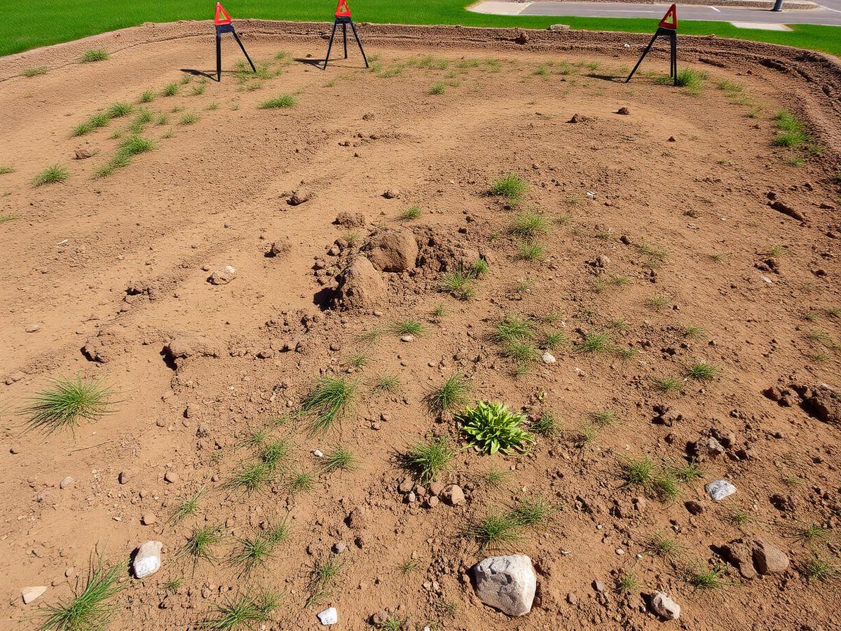 Before construction plot
